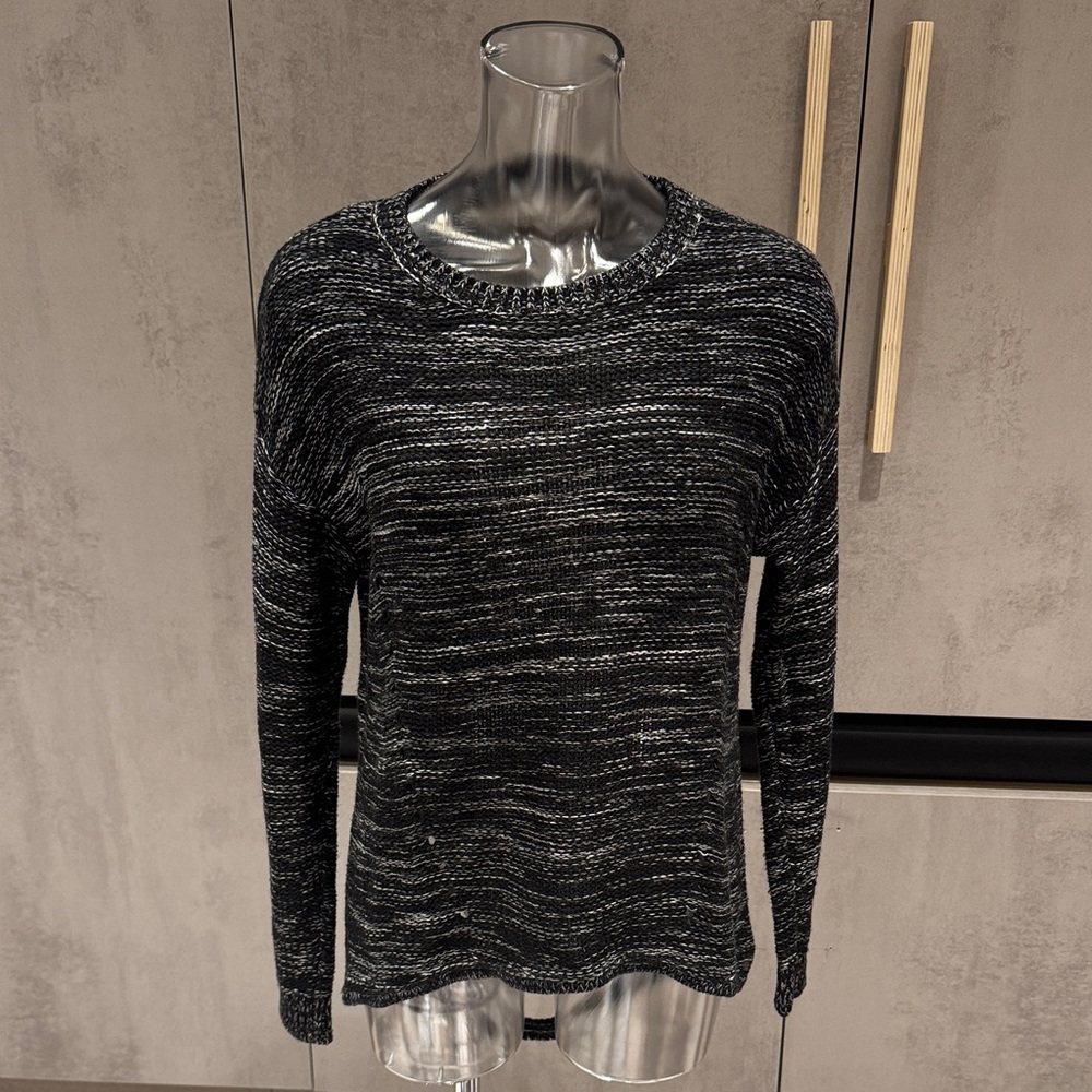 Classic Black Knit Women's Sweater